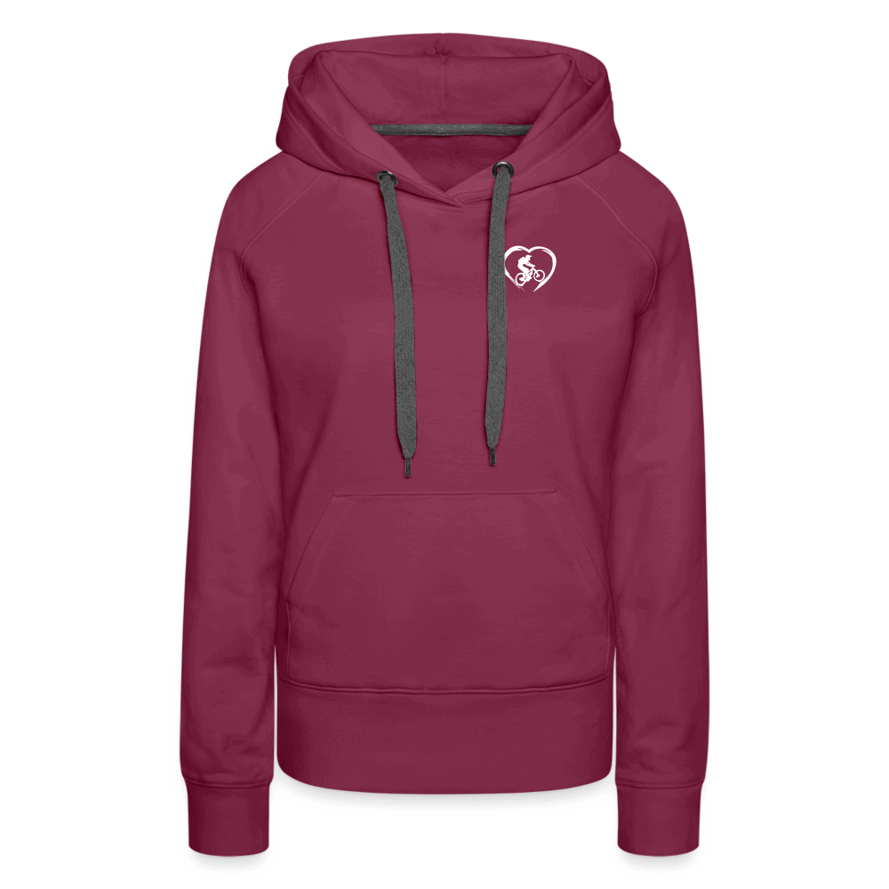 SPOD Frauen Premium Hoodie Love 2 Ride / ❤️ Frauen Premium Hoodie E-Bike-Community