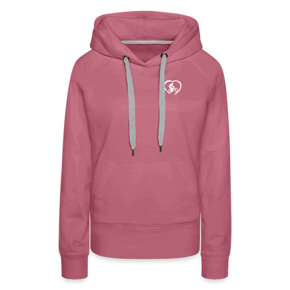 SPOD Frauen Premium Hoodie Love 2 Ride / ❤️ Frauen Premium Hoodie E-Bike-Community