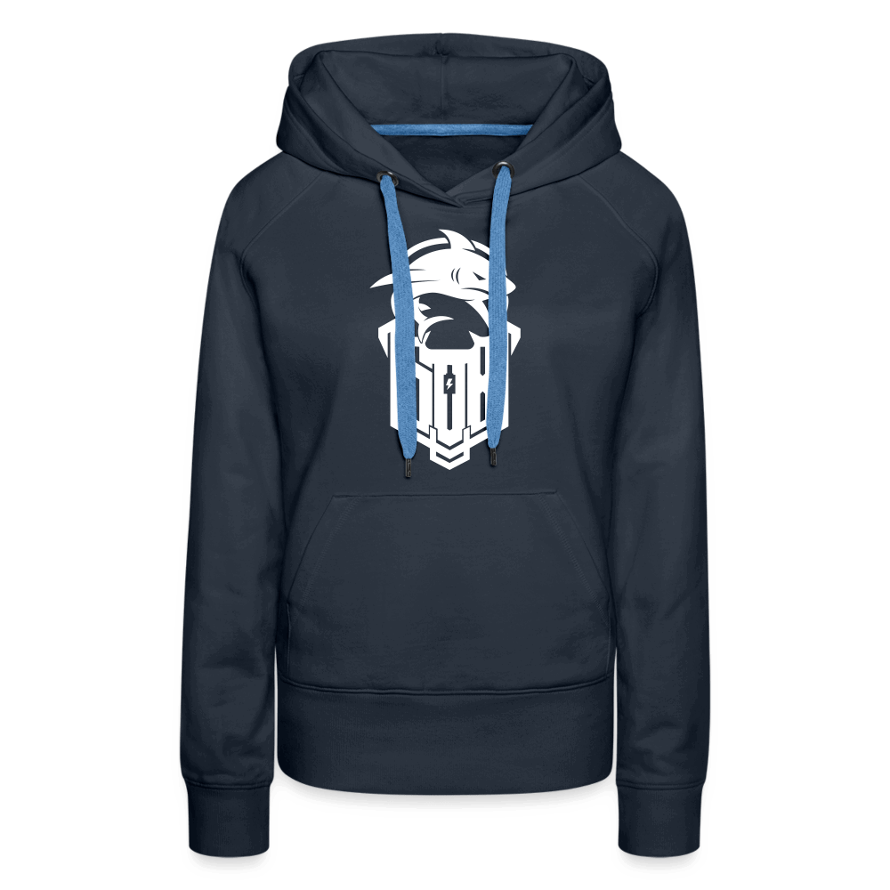 SPOD Frauen Premium Hoodie Navy / S Hai Bike - Frauen Premium Hoodie E-Bike-Community