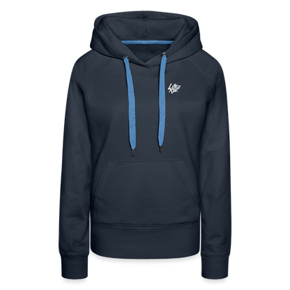 SPOD Frauen Premium Hoodie Navy / S Love 2 Ride - Frauen Premium Hoodie E-Bike-Community