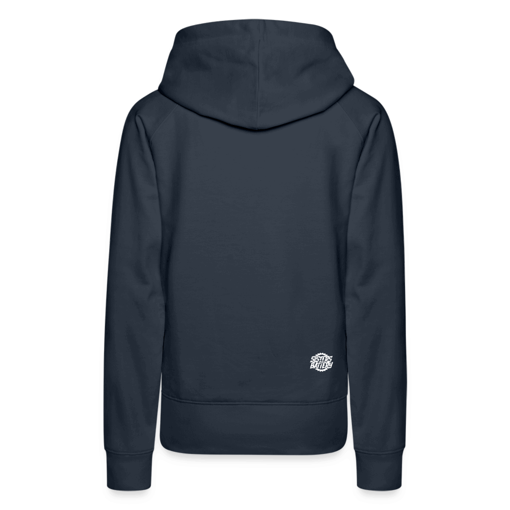 SPOD Frauen Premium Hoodie Navy / S SoB Diamond 2-seitig bedruckt - Frauen Premium Hoodie E-Bike-Community