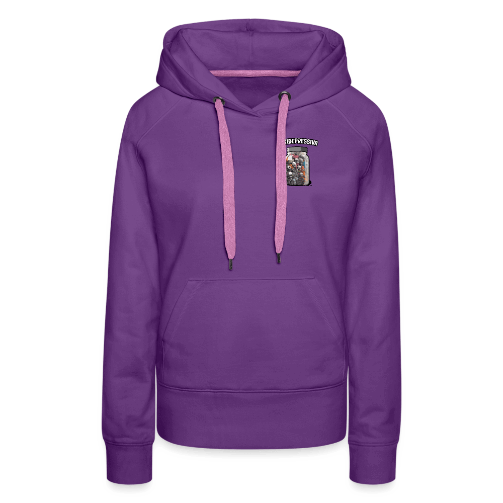 SPOD Frauen Premium Hoodie Purple / S Antidepressiva - Frauen Premium Hoodie E-Bike-Community