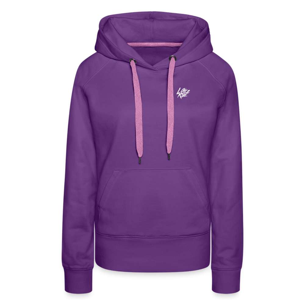 SPOD Frauen Premium Hoodie Purple / S Love 2 Ride - Frauen Premium Hoodie E-Bike-Community