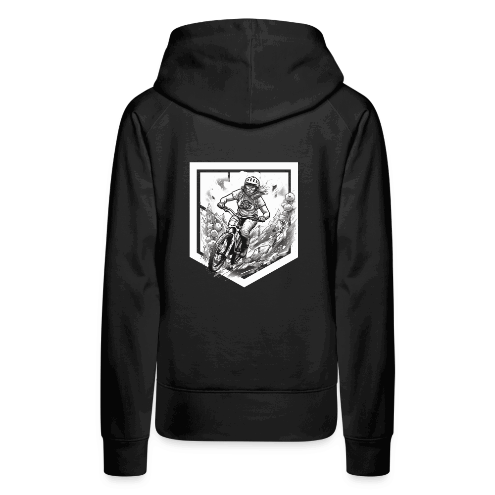 SPOD Frauen Premium Hoodie Sisters of Battery SoB - Frauen Premium Hoodie E-Bike-Community