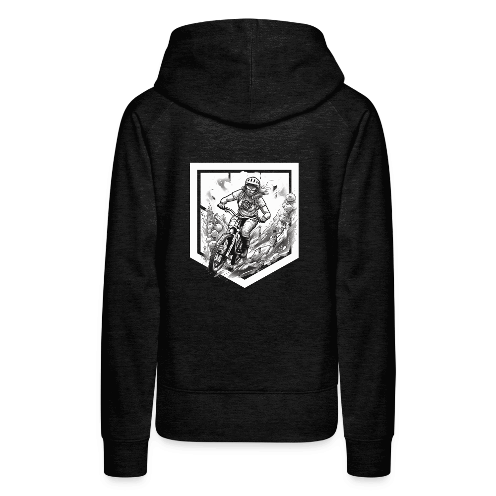 SPOD Frauen Premium Hoodie Sisters of Battery SoB - Frauen Premium Hoodie E-Bike-Community