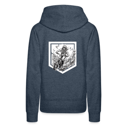 SPOD Frauen Premium Hoodie Sisters of Battery SoB - Frauen Premium Hoodie E-Bike-Community