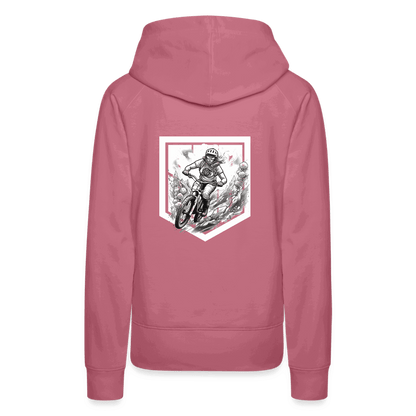 SPOD Frauen Premium Hoodie Sisters of Battery SoB - Frauen Premium Hoodie E-Bike-Community