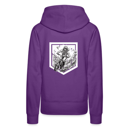 SPOD Frauen Premium Hoodie Sisters of Battery SoB - Frauen Premium Hoodie E-Bike-Community