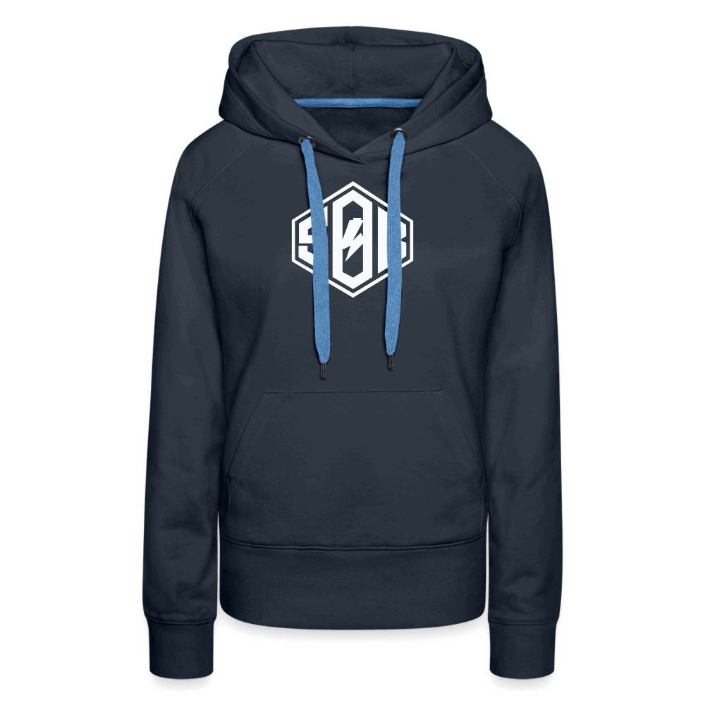 SPOD Frauen Premium Hoodie SoB Diamond 2-seitig bedruckt - Frauen Premium Hoodie E-Bike-Community