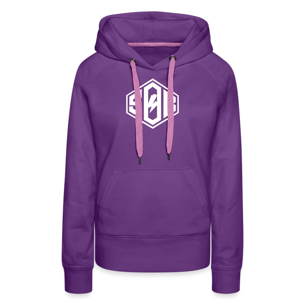 SPOD Frauen Premium Hoodie SoB Diamond 2-seitig bedruckt - Frauen Premium Hoodie E-Bike-Community