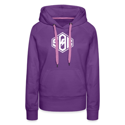 SPOD Frauen Premium Hoodie SoB Diamond 2-seitig bedruckt - Frauen Premium Hoodie E-Bike-Community