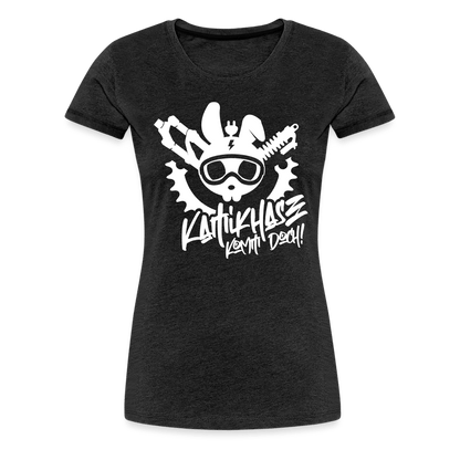 SPOD Frauen Premium T-Shirt Anthrazit / S Kamikhase - Frauen Premium T-Shirt E-Bike-Community