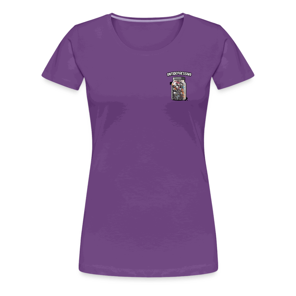 SPOD Frauen Premium T-Shirt Antidepressiva - Frauen Premium T-Shirt E-Bike-Community