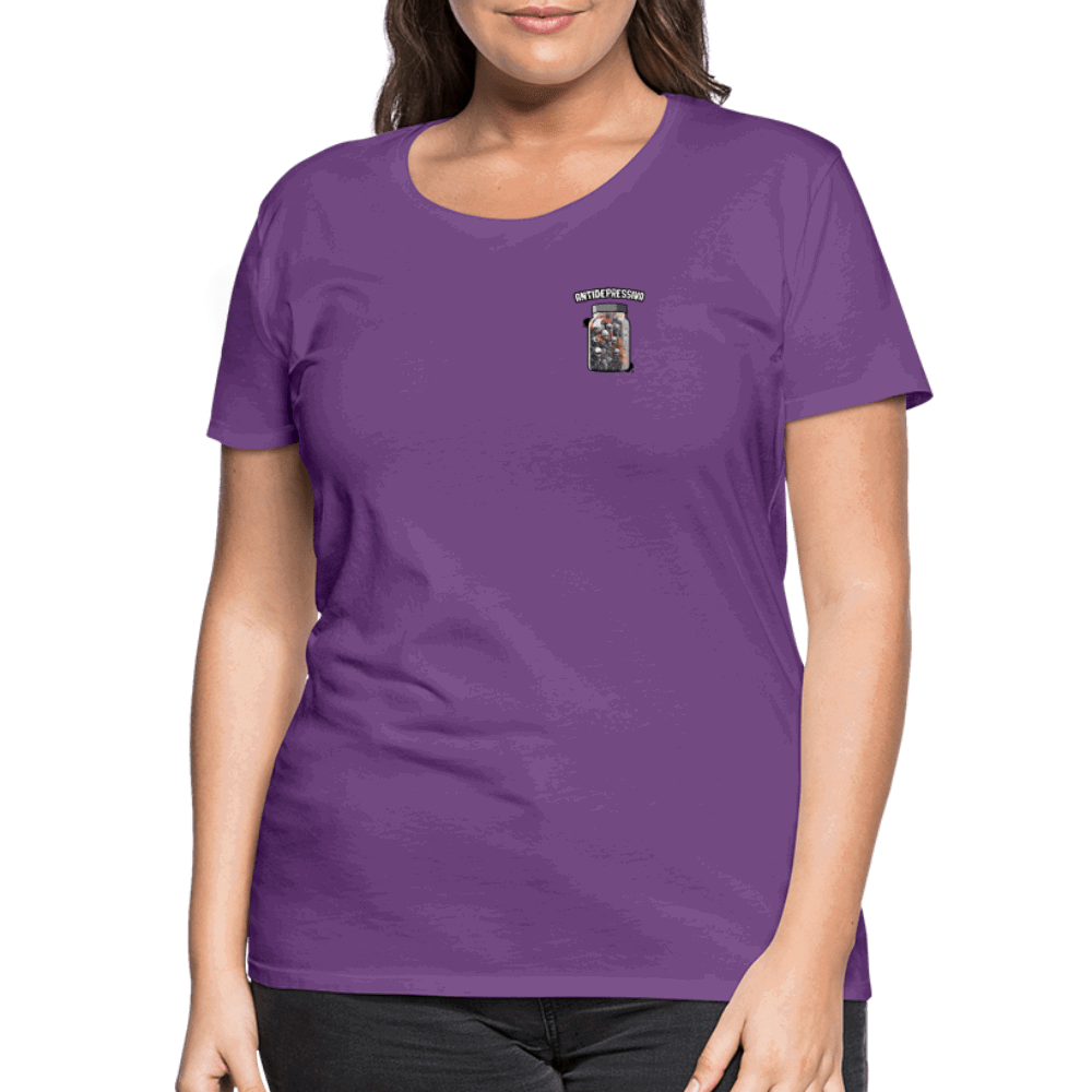 SPOD Frauen Premium T-Shirt Antidepressiva - Frauen Premium T-Shirt E-Bike-Community