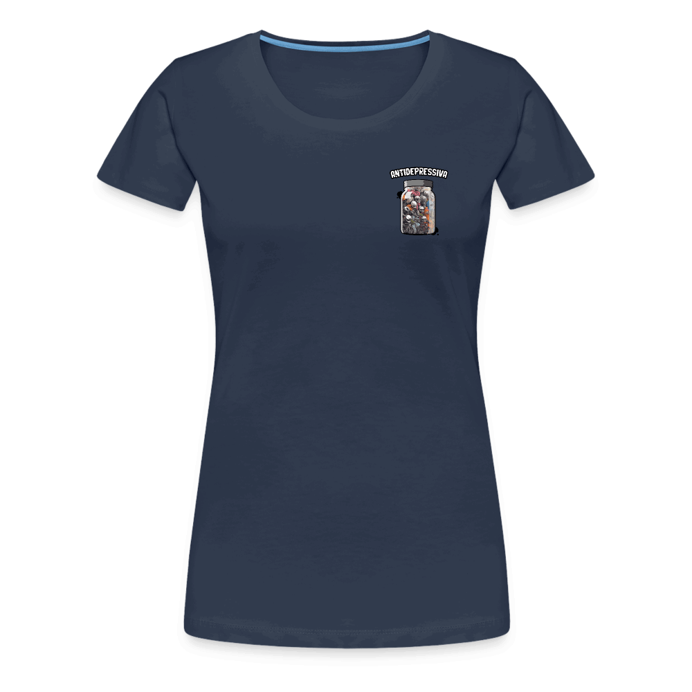 SPOD Frauen Premium T-Shirt Antidepressiva - Frauen Premium T-Shirt E-Bike-Community