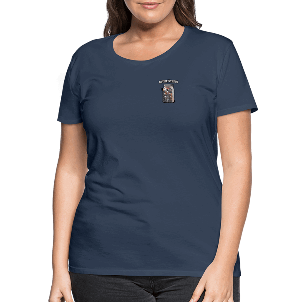 SPOD Frauen Premium T-Shirt Antidepressiva - Frauen Premium T-Shirt E-Bike-Community