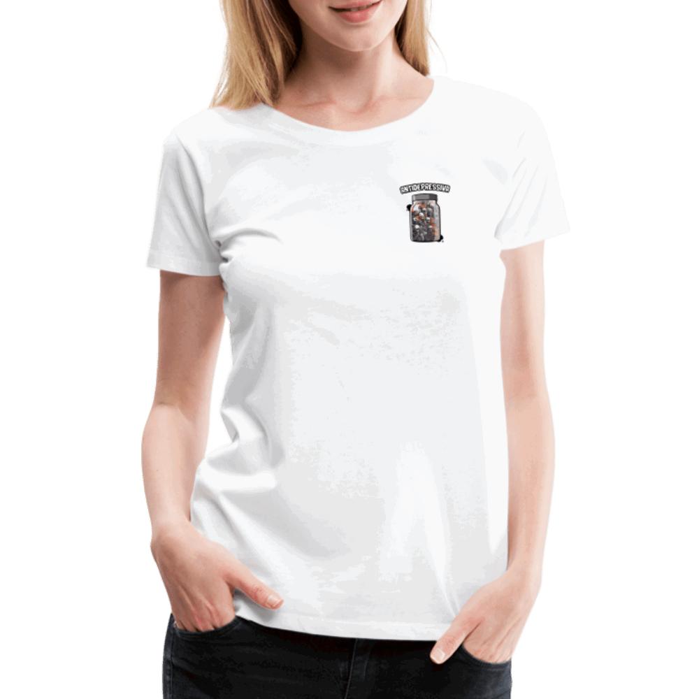 SPOD Frauen Premium T-Shirt Antidepressiva - Frauen Premium T-Shirt E-Bike-Community