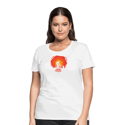 SPOD Frauen Premium T-Shirt LOSE THE PATH - CREATE YOUR OWN ADVENTURE E-Bike-Community