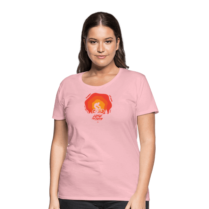 SPOD Frauen Premium T-Shirt LOSE THE PATH - CREATE YOUR OWN ADVENTURE E-Bike-Community