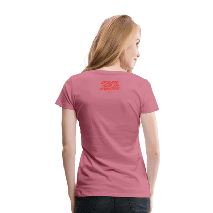 SPOD Frauen Premium T-Shirt LOSE THE PATH - CREATE YOUR OWN ADVENTURE E-Bike-Community