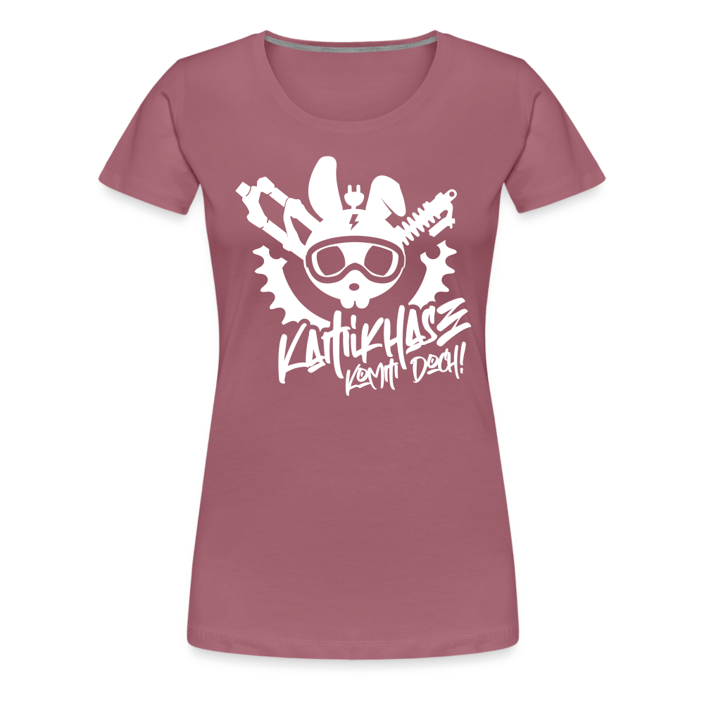 SPOD Frauen Premium T-Shirt Malve / S Kamikhase - Frauen Premium T-Shirt E-Bike-Community