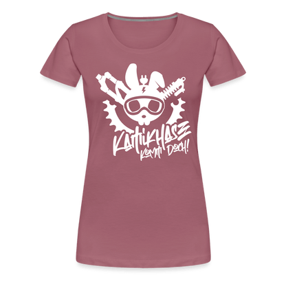 SPOD Frauen Premium T-Shirt Malve / S Kamikhase - Frauen Premium T-Shirt E-Bike-Community