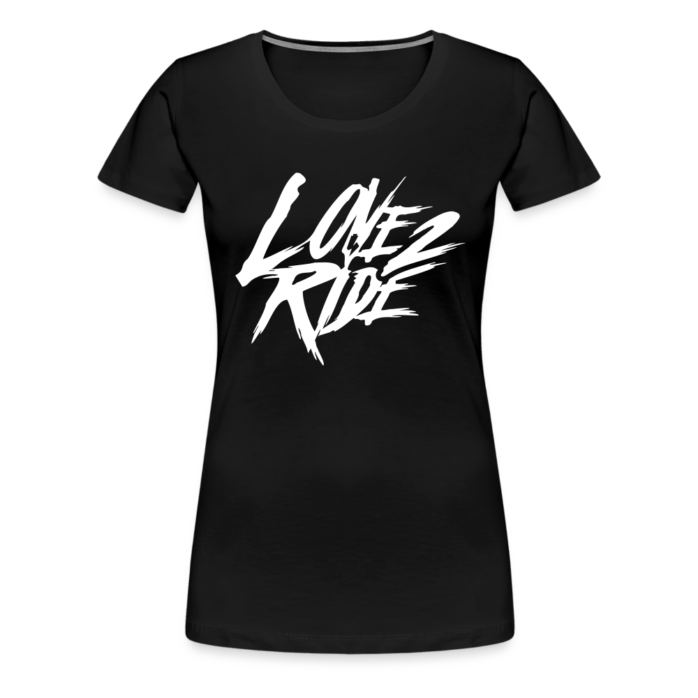 SPOD Frauen Premium T-Shirt Schwarz / S Love 2 Ride - Frauen Premium T-Shirt E-Bike-Community