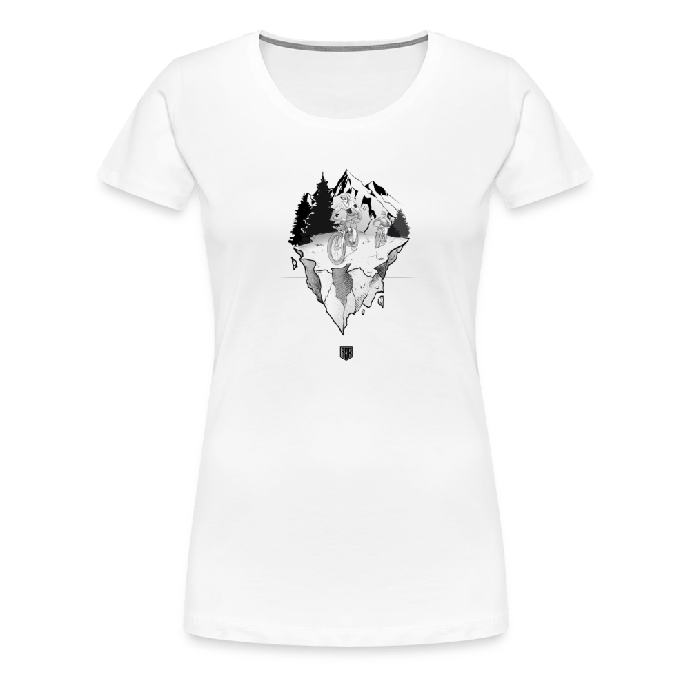 SPOD Frauen Premium T-Shirt Weiß / S FREEDOM - Frauen Premium T-Shirt E-Bike-Community