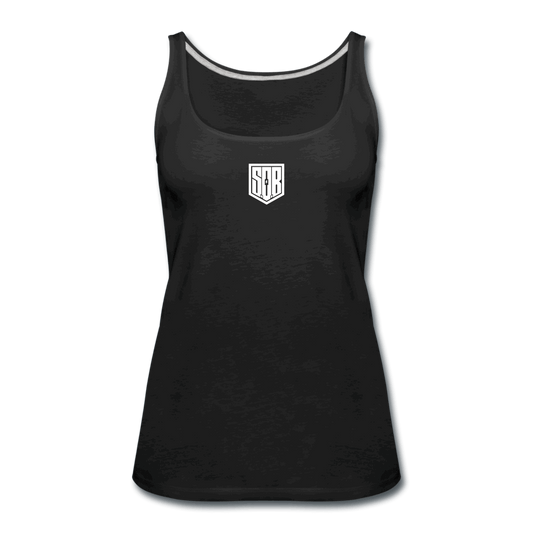 SPOD Frauen Premium Tank Top Schwarz / S SoB - Frauen Premium Tank Top E-Bike-Community