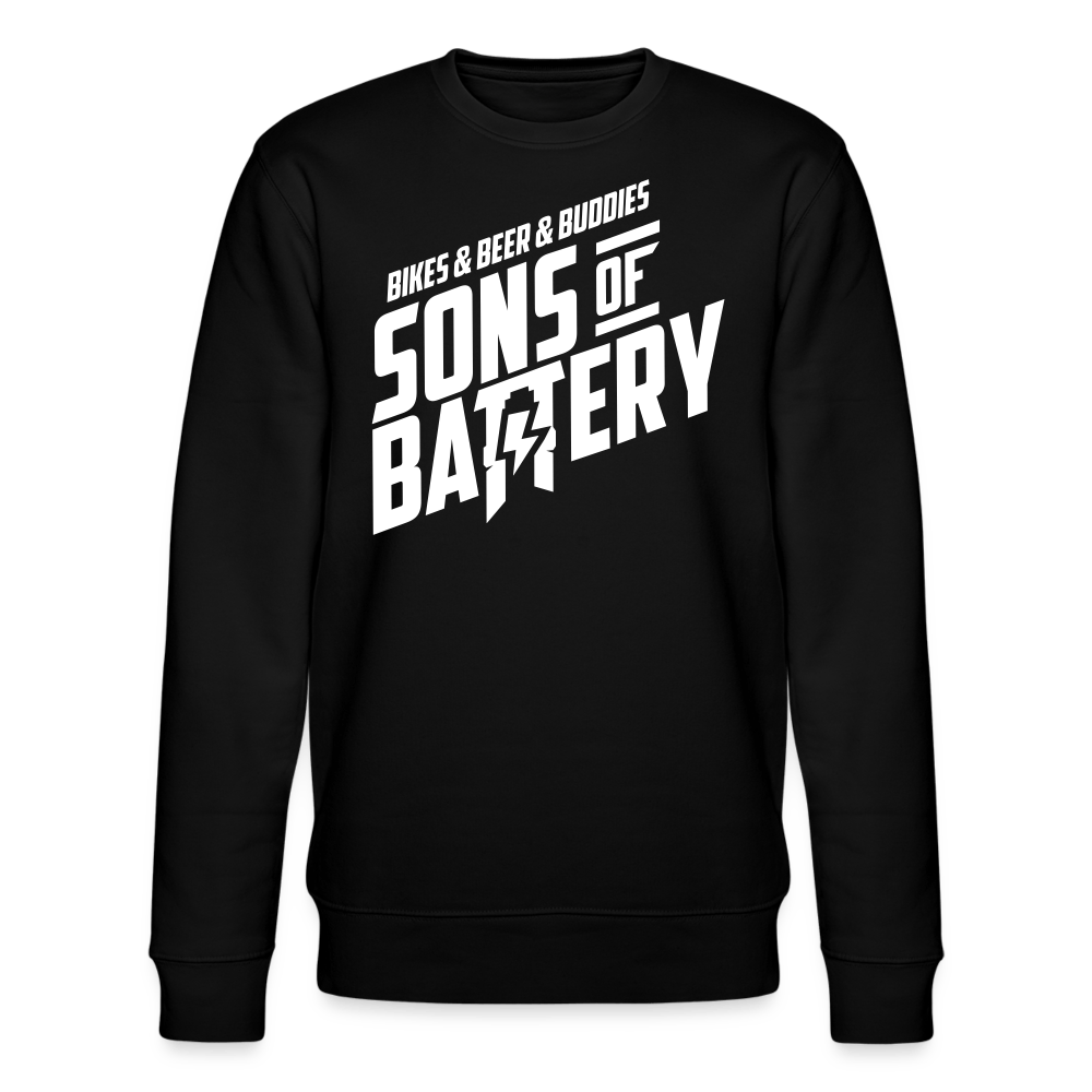 SPOD Männer Bio-Sweatshirt von Stanley & Stella Schwarz / S 3b White - Männer Bio-Sweatshirt von Stanley & Stella E-Bike-Community