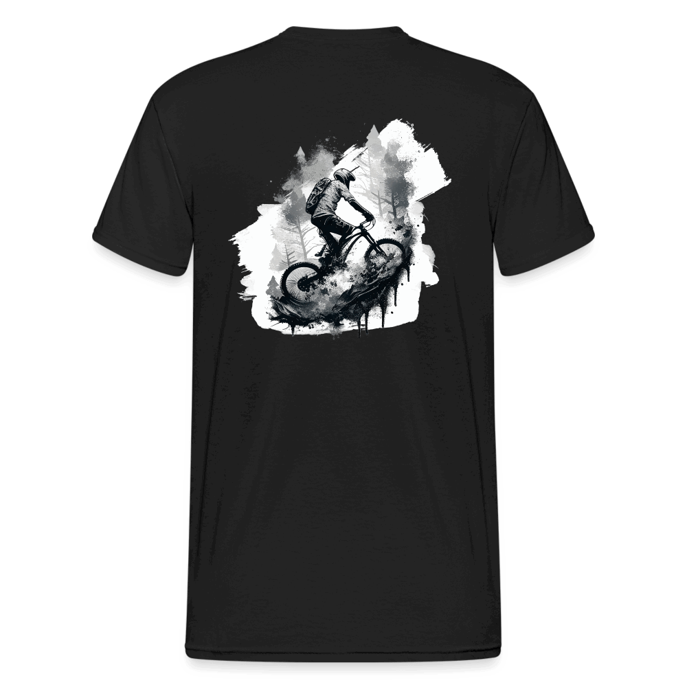 SPOD Männer Gildan Heavy T-Shirt Brust / Rücken - Enduro Signature - Heavy Shirt E-Bike-Community