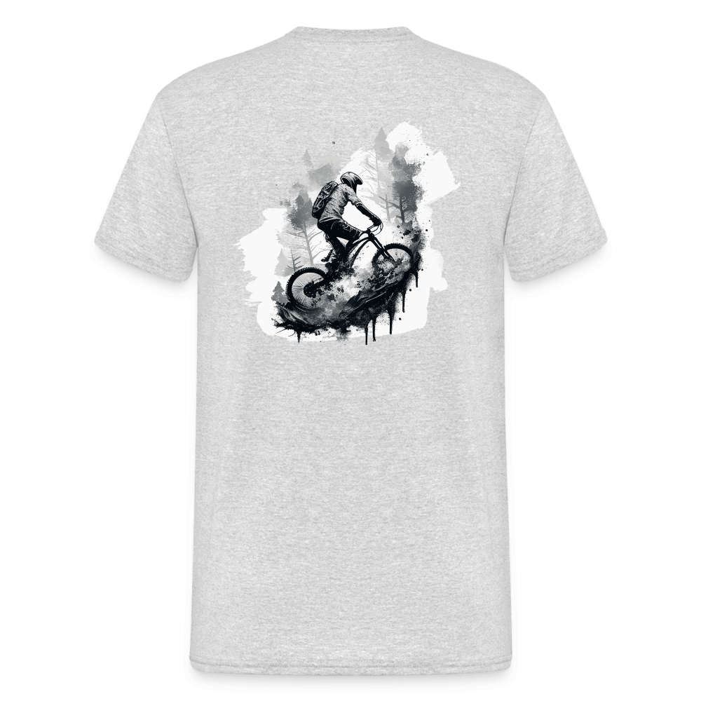 SPOD Männer Gildan Heavy T-Shirt Brust / Rücken - Enduro Signature - Heavy Shirt E-Bike-Community