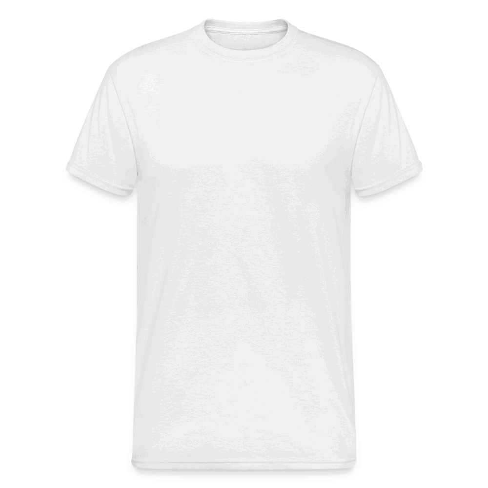 SPOD Männer Gildan Heavy T-Shirt weiß / S Brust / Rücken - Enduro Signature - Heavy Shirt E-Bike-Community