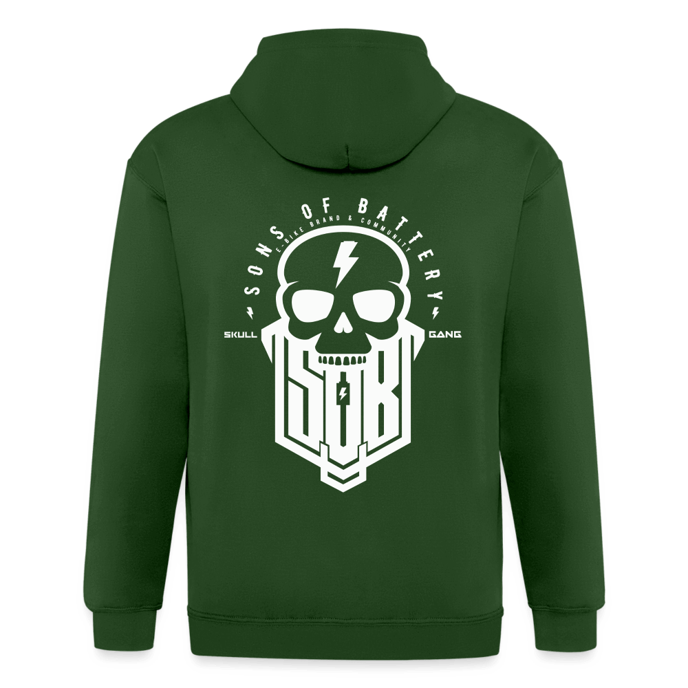 SPOD Männer Heavyweight Kapuzenjacke Forrest / S SoB Skullhead Männer 5XL Kapuzenjacke E-Bike-Community