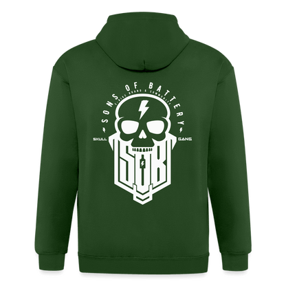 SPOD Männer Heavyweight Kapuzenjacke Forrest / S SoB Skullhead Männer 5XL Kapuzenjacke E-Bike-Community