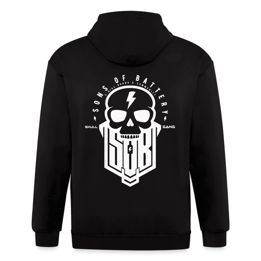 SPOD Männer Heavyweight Kapuzenjacke Schwarz / S SoB Skullhead Männer 5XL Kapuzenjacke E-Bike-Community