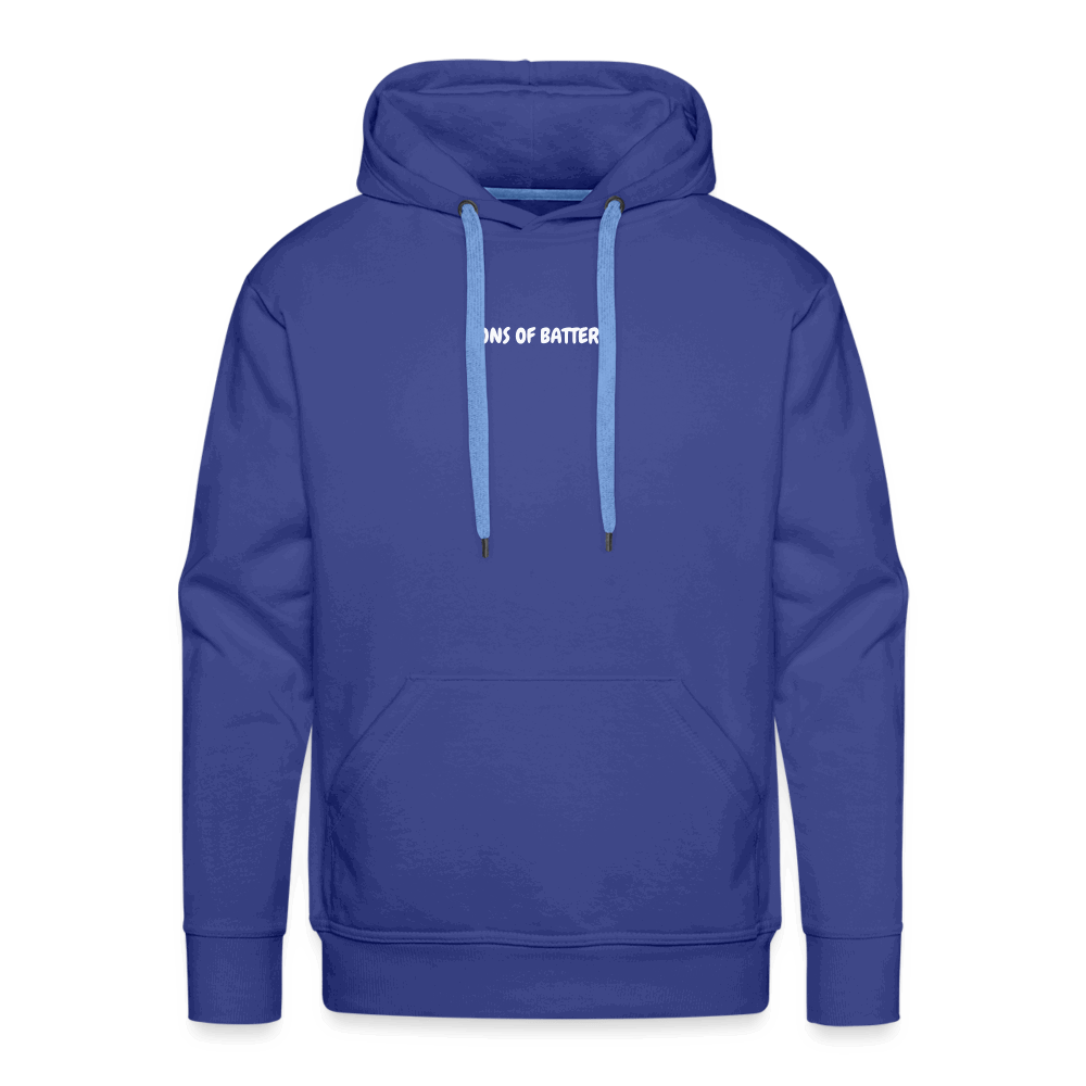 SPOD Männer Premium Hoodie 60s Electroholic - Flock - Men’s Premium Hoodie E-Bike-Community