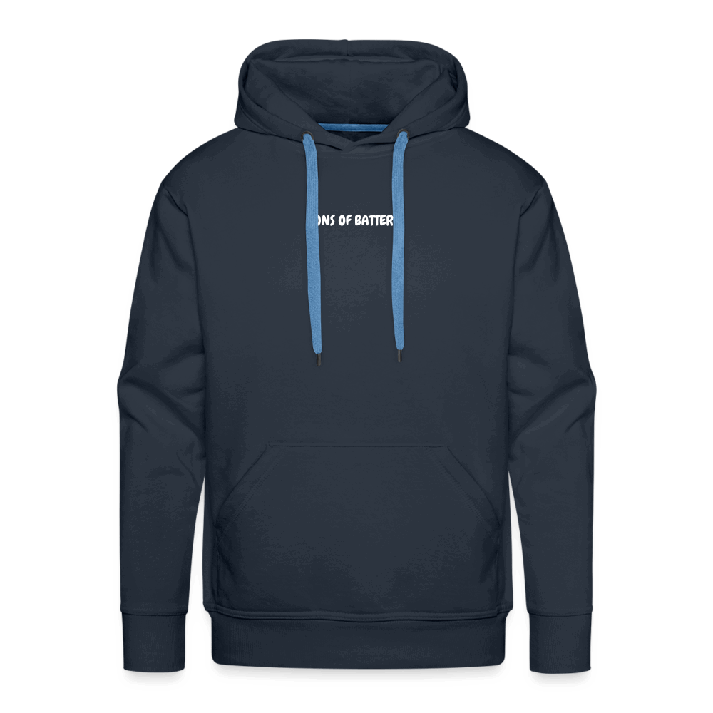 SPOD Männer Premium Hoodie 60s Electroholic - Flock - Men’s Premium Hoodie E-Bike-Community