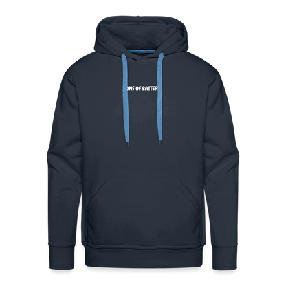 SPOD Männer Premium Hoodie 60s Electroholic - Flock - Men’s Premium Hoodie E-Bike-Community