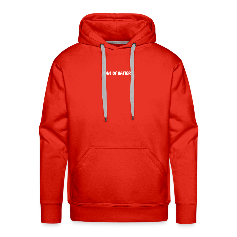 SPOD Männer Premium Hoodie 60s Electroholic - Flock - Men’s Premium Hoodie E-Bike-Community