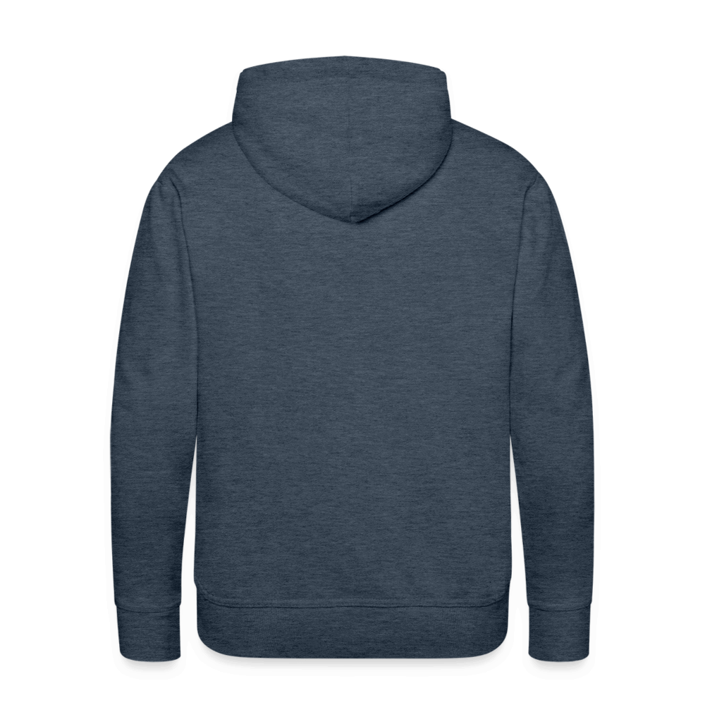 SPOD Männer Premium Hoodie 60s Electroholic - Front Flock - Men’s Premium Hoodie E-Bike-Community