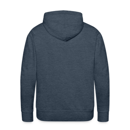 SPOD Männer Premium Hoodie 60s Electroholic - Front Flock - Men’s Premium Hoodie E-Bike-Community