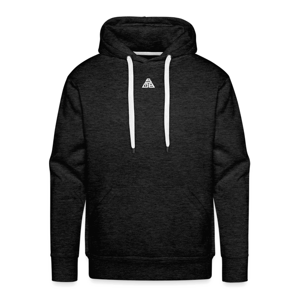 SPOD Männer Premium Hoodie Anthrazit / S Collage beidseitig bedruckt - Men’s Premium Hoodie E-Bike-Community