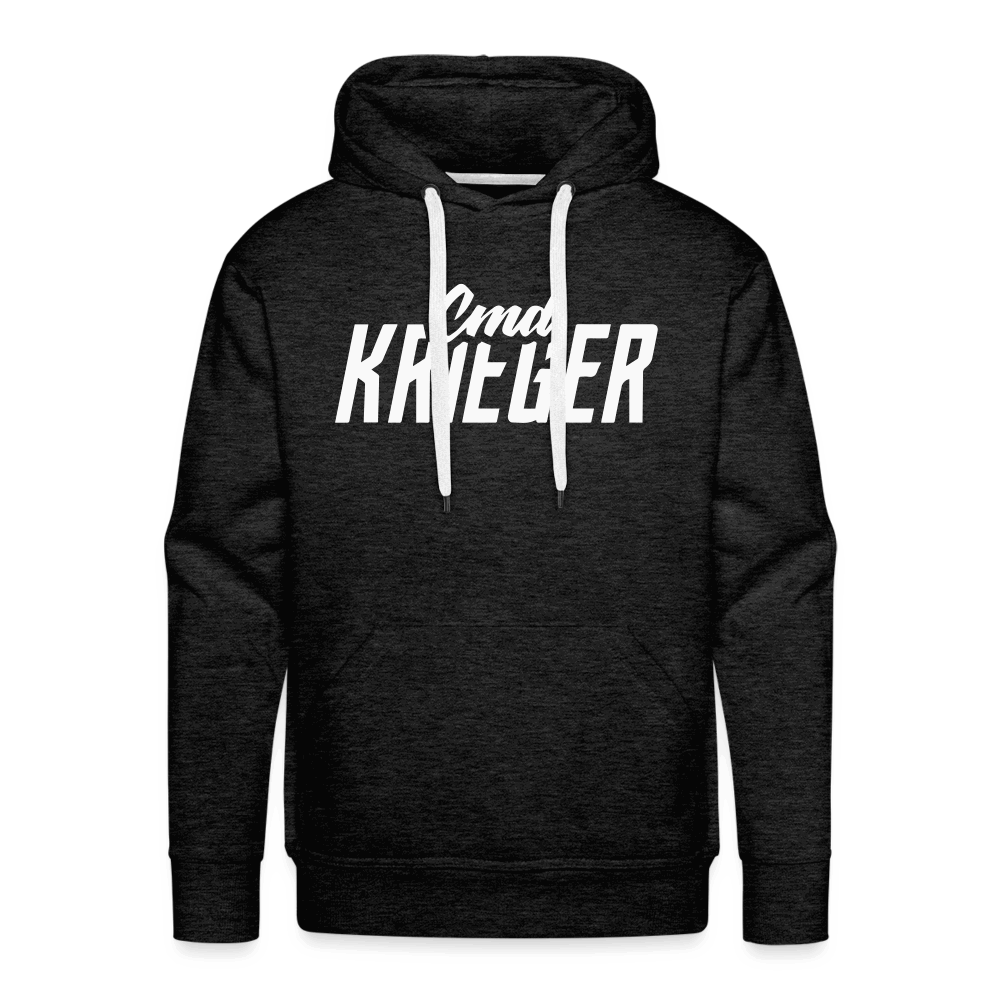 SPOD Männer Premium Hoodie Anthrazit / S Commander Krieger - Hoodie - Männer Premium Hoodie E-Bike-Community