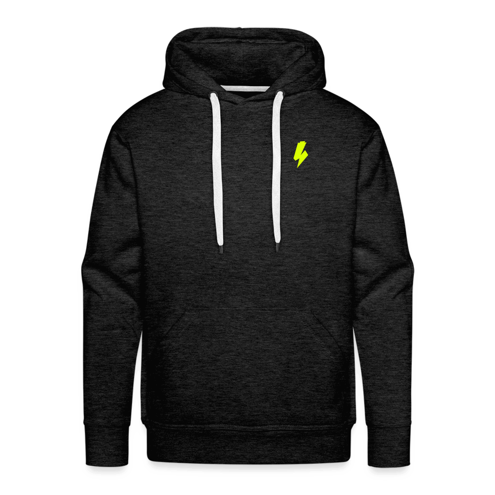 SPOD Männer Premium Hoodie Anthrazit / S Flash - Men’s Premium Hoodie E-Bike-Community