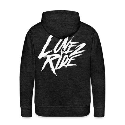 SPOD Männer Premium Hoodie Anthrazit / S Love 2 Ride / ❤️ Men’s Premium Hoodie E-Bike-Community