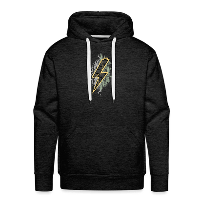 SPOD Männer Premium Hoodie Anthrazit / S Shred or Alive - Front / Back Men’s Premium Hoodie E-Bike-Community