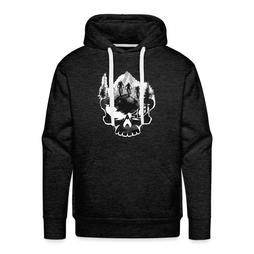 SPOD Männer Premium Hoodie Anthrazit / S Skullgang Rider - Premium Hoodie E-Bike-Community