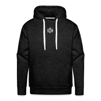 SPOD Männer Premium Hoodie Anthrazit / S Skullgang Vorne / hinten bedruckt - Men’s Premium Hoodie E-Bike-Community