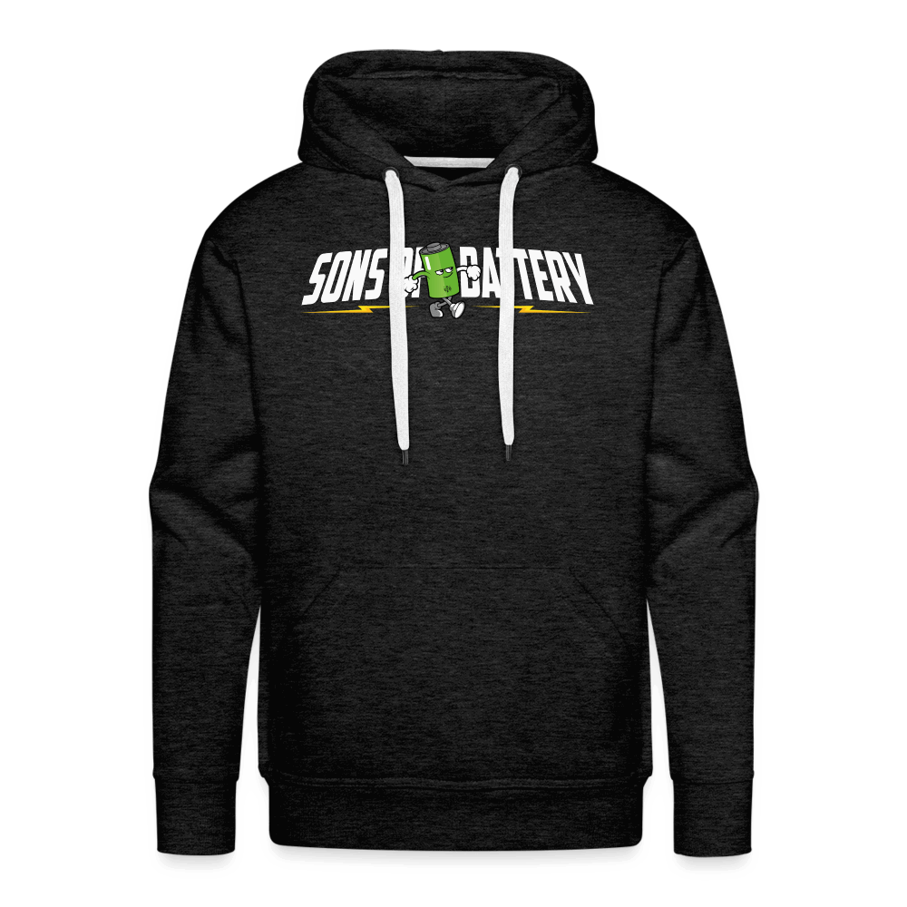 SPOD Männer Premium Hoodie Anthrazit / S Sons of Battery B-Boy - Männer Premium Hoodie E-Bike-Community